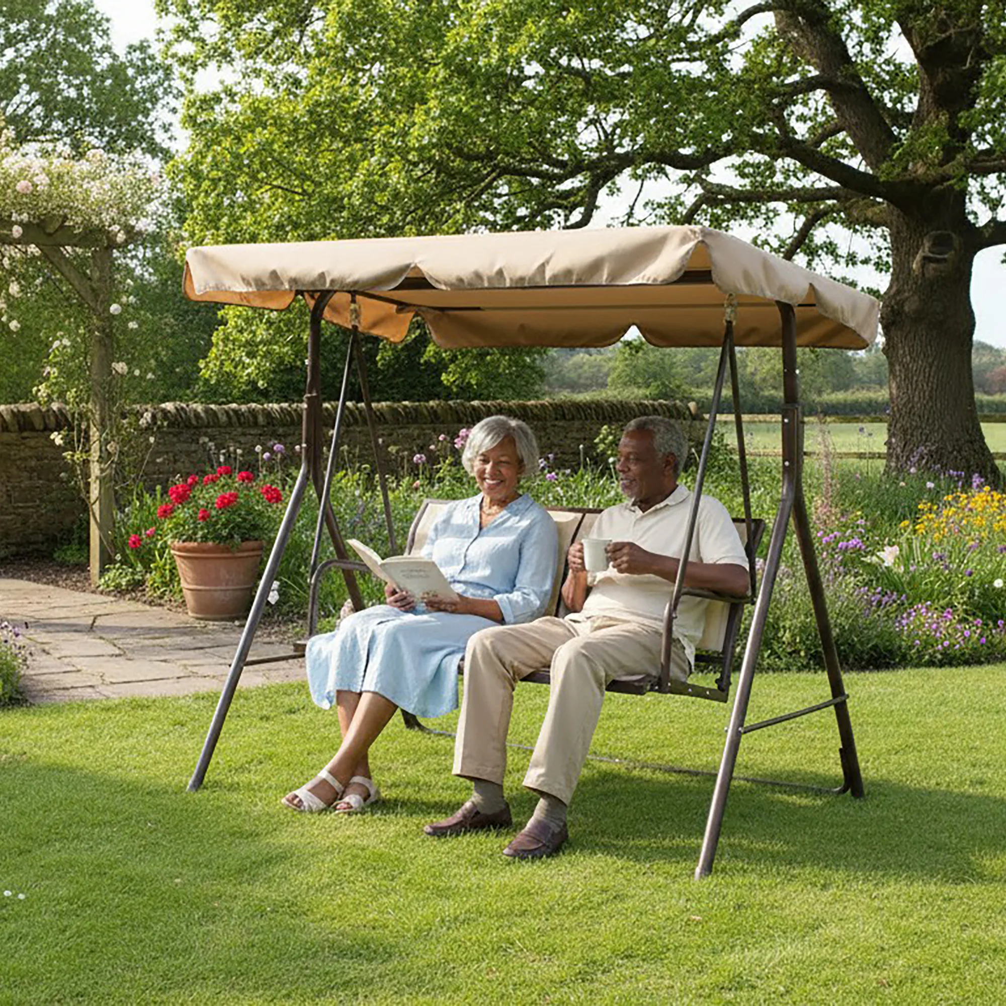 2 Seater Garden Swing Seat