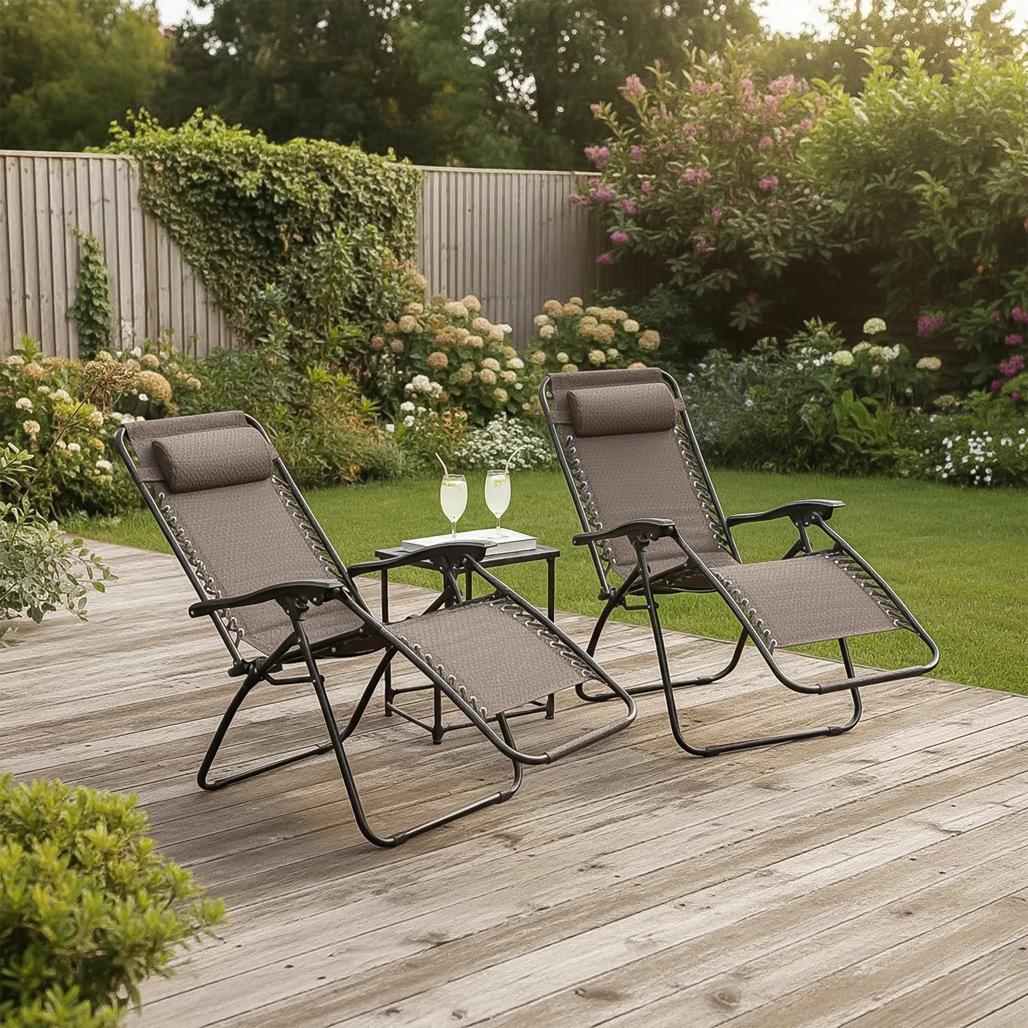 Rattan corner sofa.
