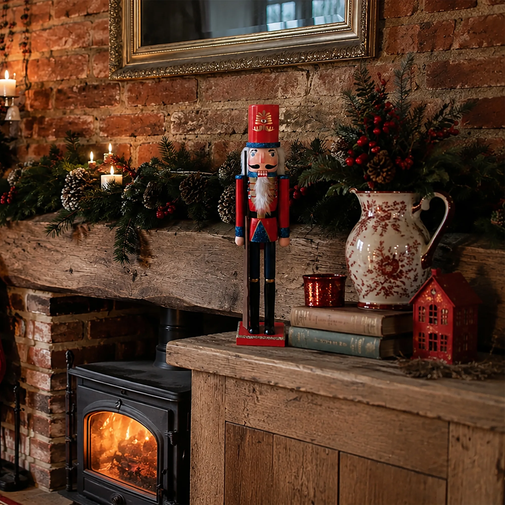 50cm Large Traditional Christmas Nutcracker Figure