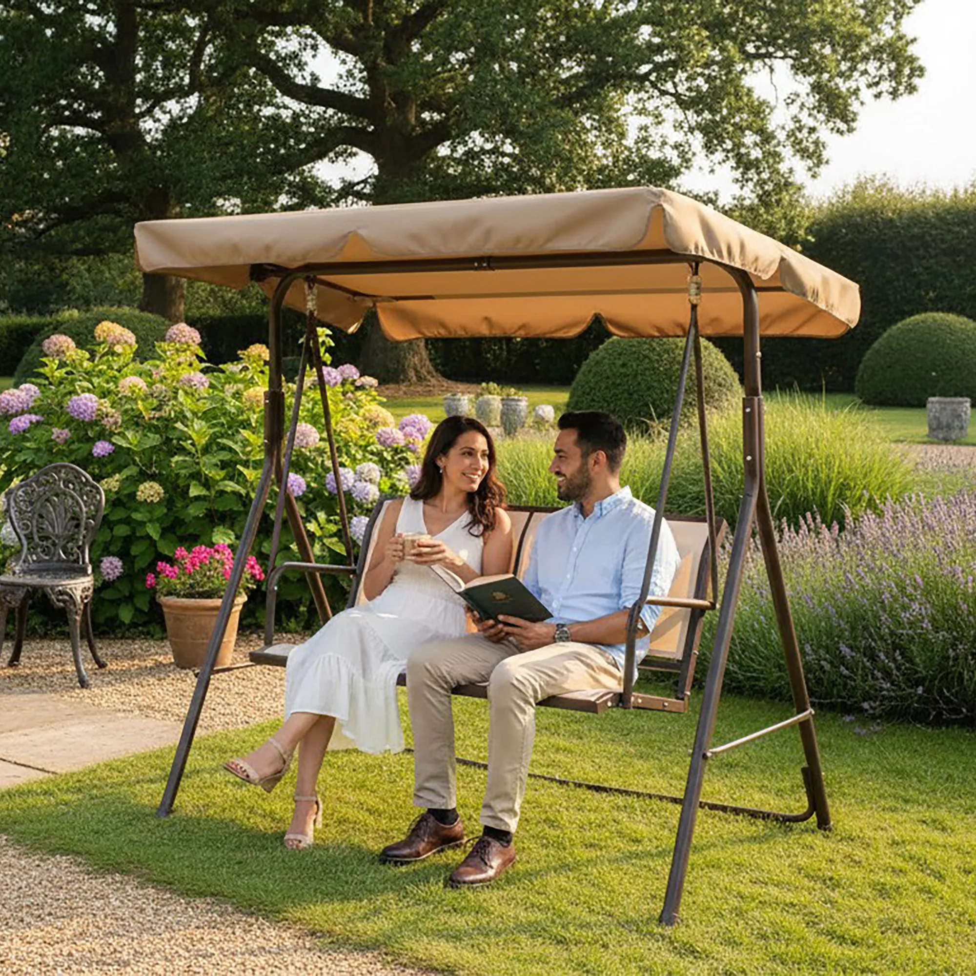 2 Seater Garden Swing Seat