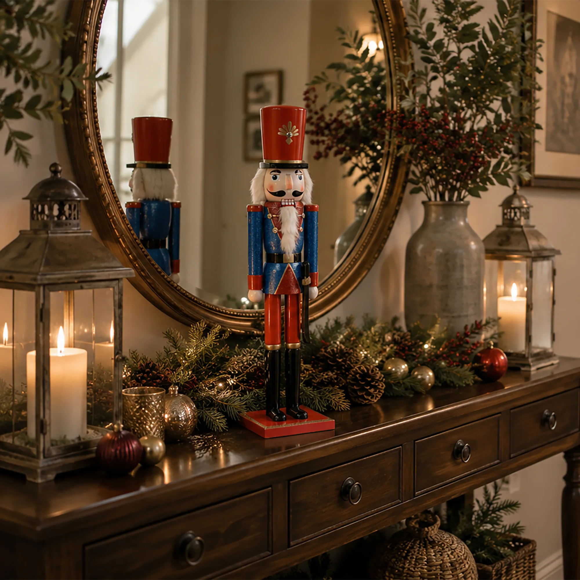 Large Christmas Nutcracker Figure