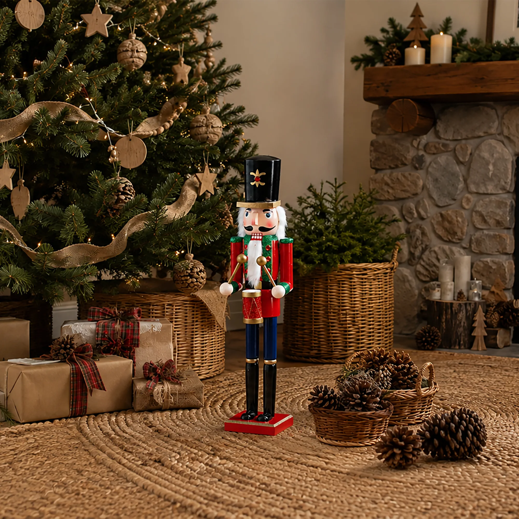 Large Christmas Nutcracker Figure 50cm