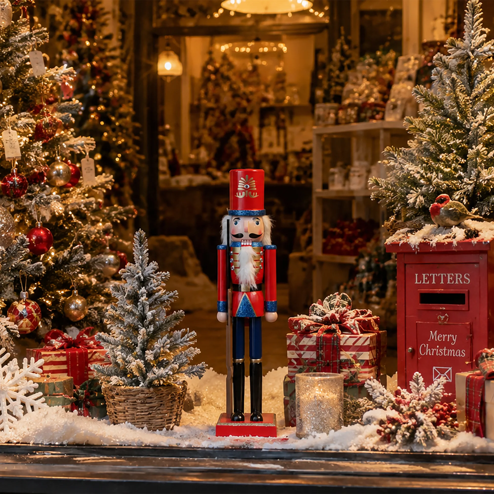50cm Large Traditional Christmas Nutcracker Figure