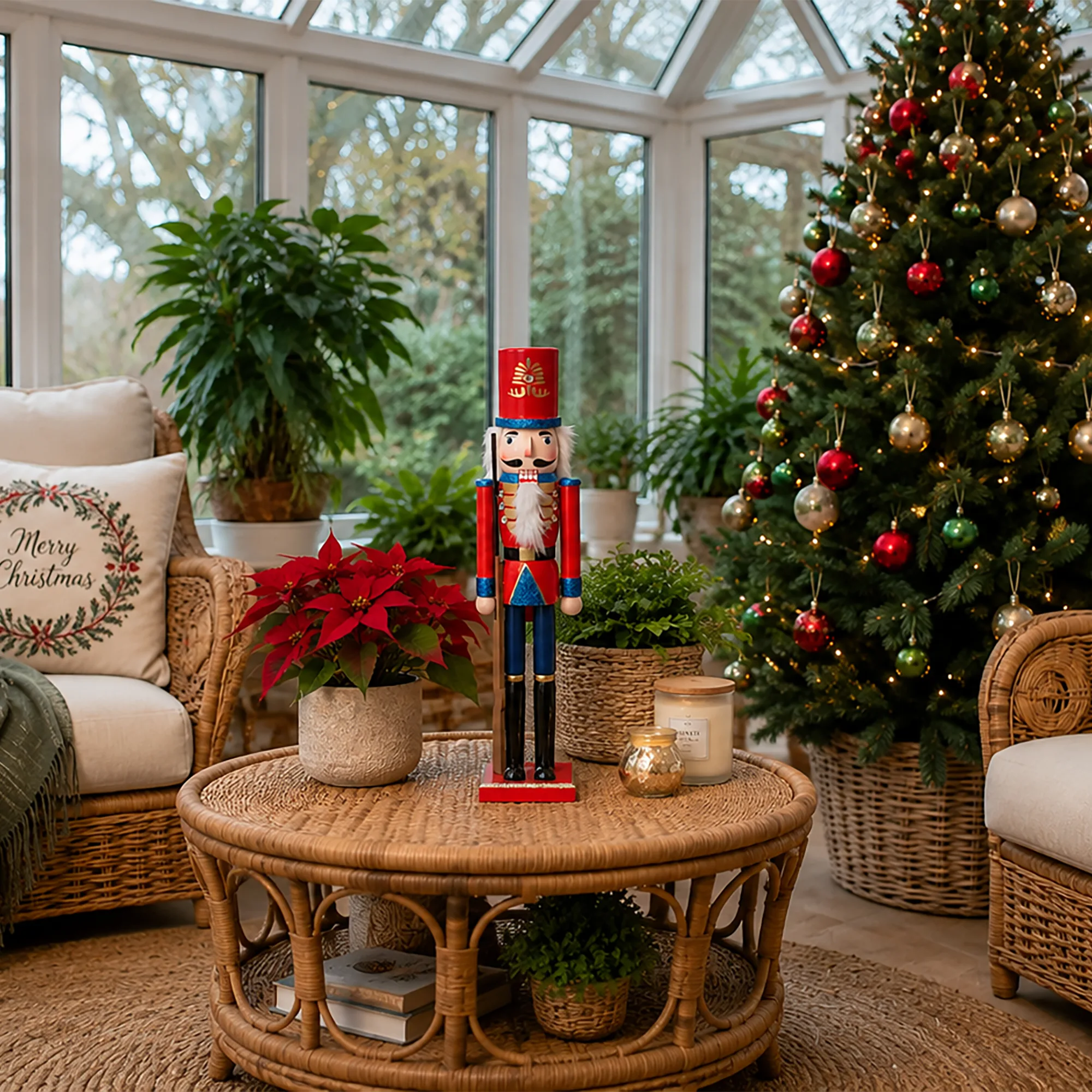 50cm Large Traditional Christmas Nutcracker Figure